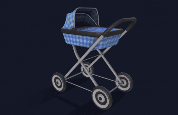 Stroller — FiveM prop by Dolu Mods